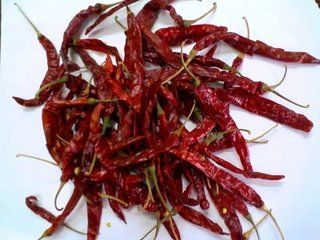 Red Dried Chillies