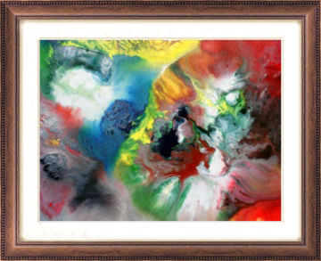 Abstract Water Color Painting