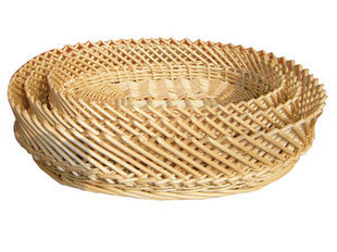 Non Toxic Eco Friendly Willow Bread Basket