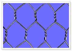 Grey Heat Resistant Hexagonal Wire Netting