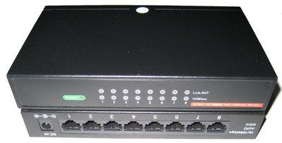 8 Port 10/100mbps Fast Ethernet Switch