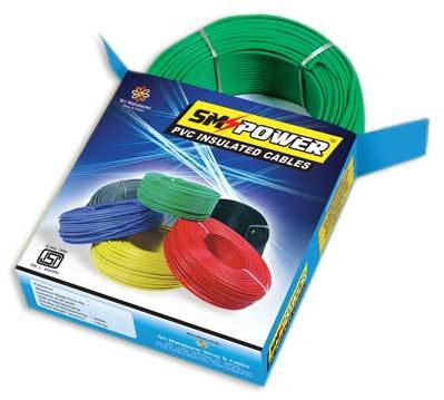 Green Color Pvc Insulated Cables Application: Construction