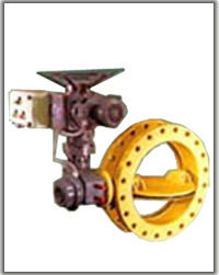 Wafer Type Double Flanged Butterfly Valve With Electrical Actuator