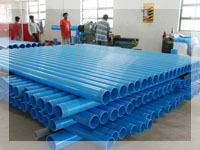 Pvc Threaded Blue Casing Pipes