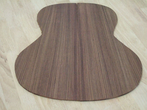 Rosewood Exotic Guitar Back