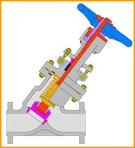 Y-Type Bellow Seal Globe Valves