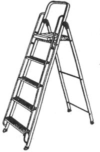 Aluminium Railing Ladders