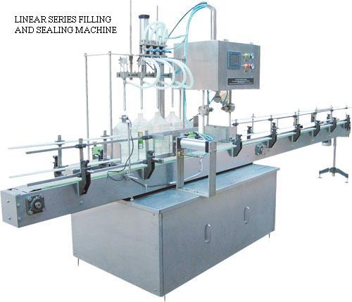 Auto Filling And Capping Machine