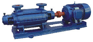 GC Type Multi Stage Boiler Feed Pump - 46-430 m Depth, 6-55 Cubic Meters/Hour Flow Rate, Blue | Long Lasting Life, Low Maintenance, Maximum Liquid Temperature of 110°C