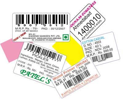 Barcode Stickers - Premium Quality Laminated | High Durability, Industry Standard Compliance