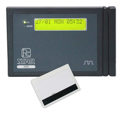 Magnetic Time & Attendance Recording System