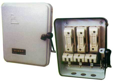 Wall Mounted Shock Proof High Efficiency Electrical Mcb Change Over Switch