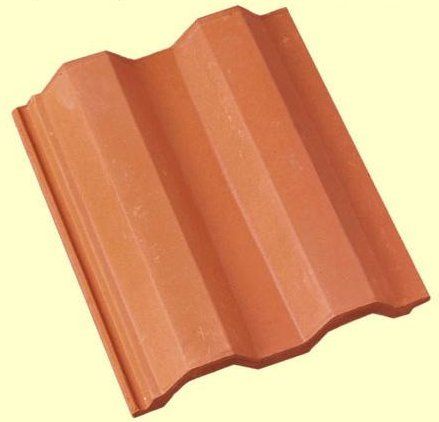 Wear-Resistant Spanish Design Non Glazed Roof Tiles