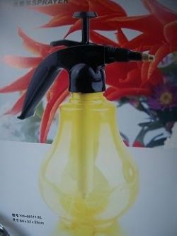 Yellow and Black Plastic Hand Sprayer