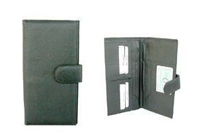 Various Colors Are Available Leather Passport And Ticket Holders