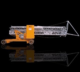 Mobile Tower Crane With Overload Limit Switch Application: Construction