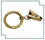 Brass Curtain Fittings