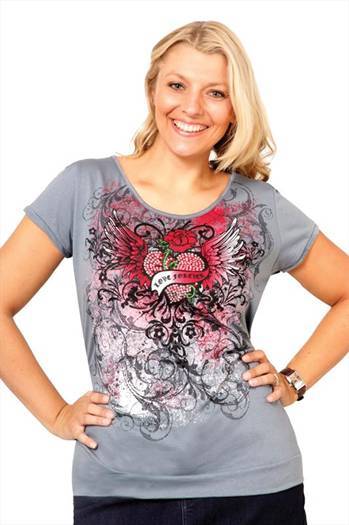 Fashionable Printed Ladies Tops