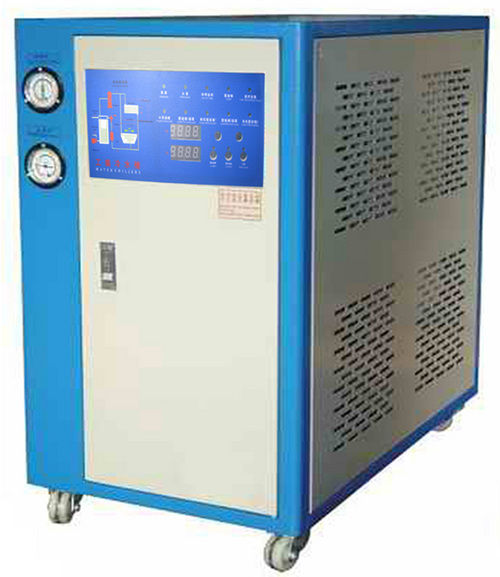 Various Colors Are Available Wheel Mounted Water Chiller