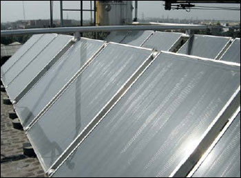 Large Scale Solar Water Heating System