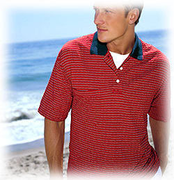 Various Colors Are Available Mens Stripped T Shirts