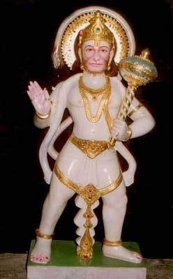 Standing Position Hanuman Statues Height: Variious Heights Are Available Inch (In)