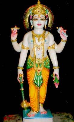 Standing Posture Vishnu Statues Height: Variious Heights Are Available Inch (In)