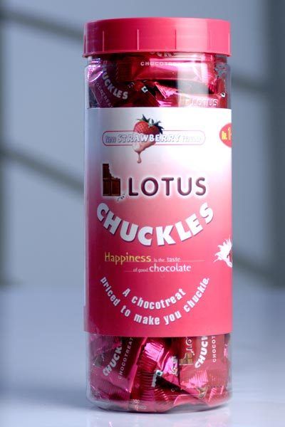 Lotus Strawberry Chuckles Chocolates