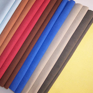 Microfiber Synthetic Suede Leather