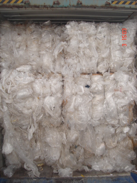 Baled Waste LDPE Film