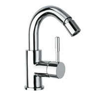 Single Lever Lateral Bidet Mixer With Pop Up Waste