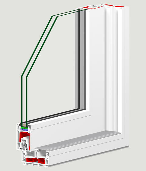 WinLIFE S9500 Slider PVC Window And Door Profile