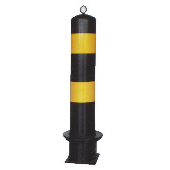 Pedestrian Safety Black And Yellow Road Barrier