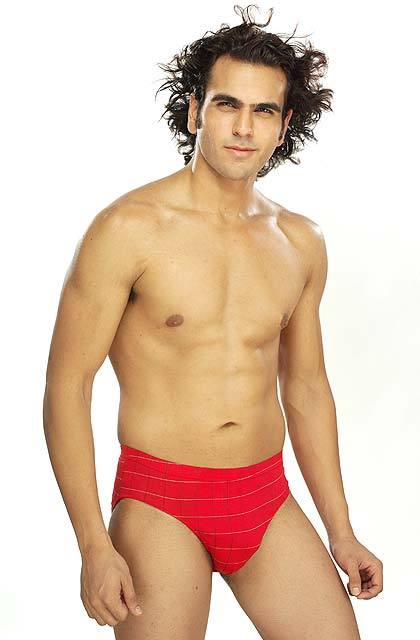 Red Colour Mens Briefs