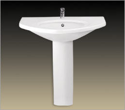 White Pedestal Wash Basins