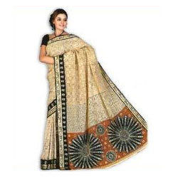 Available In Various Colors Womens Designer Embroidery Sarees