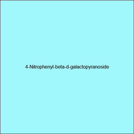 4-nitrophenyl-beta-d-galactopyranoside