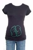 Various Colors Are Available Half Sleeve Maternity T Shirt