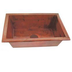 Copper kitchen Basin