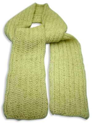 Various Colors Are Avaialble Plain Design Knitted Scarves 