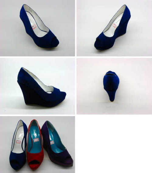 Various Colors Are Available Plain Design Ladies Dress Shoe