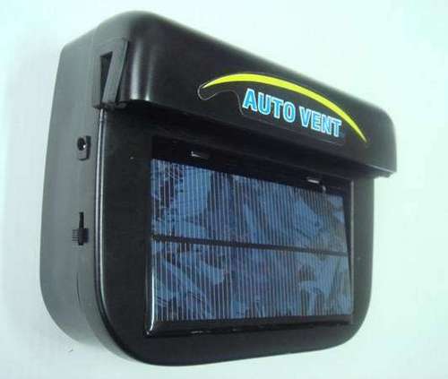 Designer Solar Car Cooler