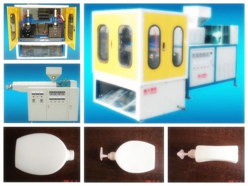 White Heavy Duty Blow Molding Machine