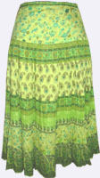 Various Colors Are Available Long Length Ladies Skirt 