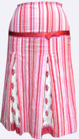 Multi Colored Fashionable Skirts Length: Various Length Are Available Inch (In)