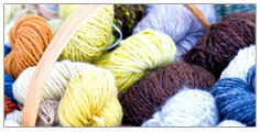 Light In Weight Plain Design Knitting Yarns