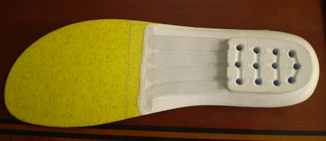 Shoes Material Antimicrobial And Odor Proof Light Weight Pu Insole