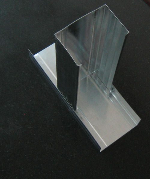 Silver Customized Metal Profile For Construction Industry