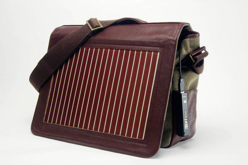 Available In Various Colors Designer Solar Charging Bags