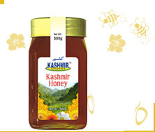 Kashmir Honey In Glass Bottle